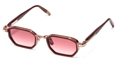 John Dalia Sunglasses In Red