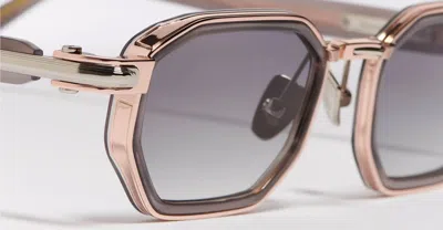 John Dalia Sunglasses In Gold