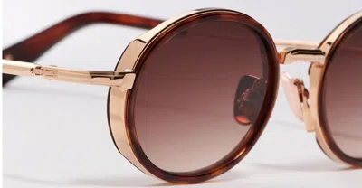 John Dalia Sunglasses In Brown