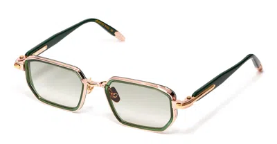 John Dalia Sunglasses In Green