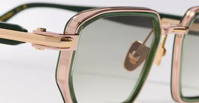 John Dalia Sunglasses In Green