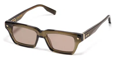 John Dalia Sunglasses In Brown