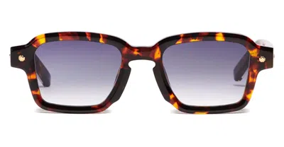 John Dalia Sunglasses In Brown