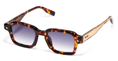 John Dalia Sunglasses In Brown