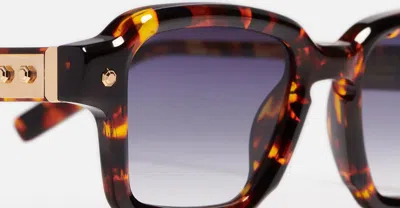 John Dalia Sunglasses In Brown