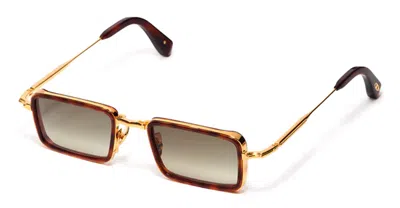 John Dalia Sunglasses In Brown