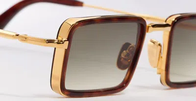 John Dalia Sunglasses In Brown