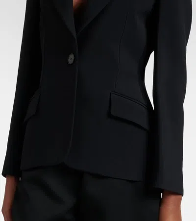 Givenchy Single-breasted Blazer In Black