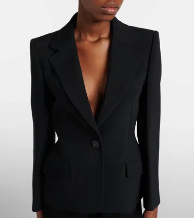 Givenchy Single-breasted Blazer In Black