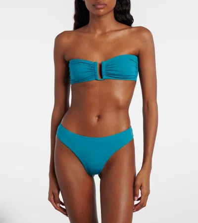 Eres Minimum Thong Bikini Briefs In Blue