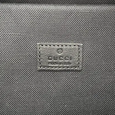 Pre-owned Gucci Black Canvas Backpack ()