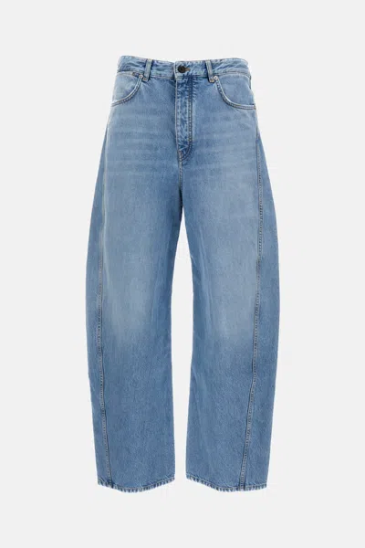 Givenchy Sky Blue Relaxed Fit Jeans In Blue