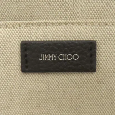 Pre-owned Jimmy Choo Black Leather Backpack ()