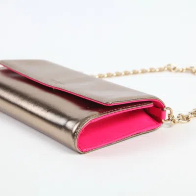 Pre-owned Kate Spade Pink Chain/shoulder Wallet ()
