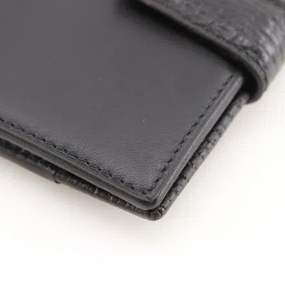 Pre-owned Loewe Black Leather Wallet (bi-fold) ()