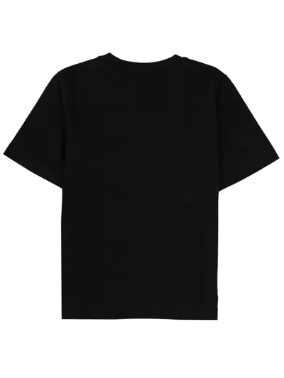 Burberry Frankie Logo-print Short-sleeve T-shirt In Black