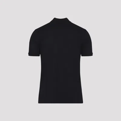 Givenchy Polo With Pocket And Embroidery In Blue