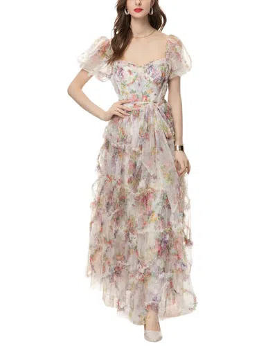 Lanelle Maxi Dress In Neutral