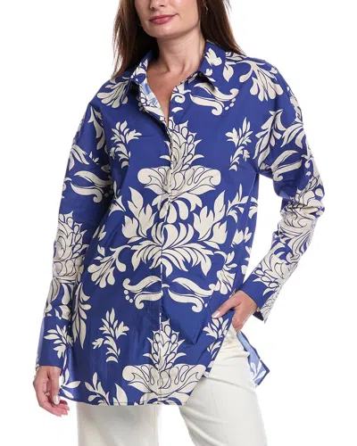 Flora Bea Nyc Elown Shirt In Blue