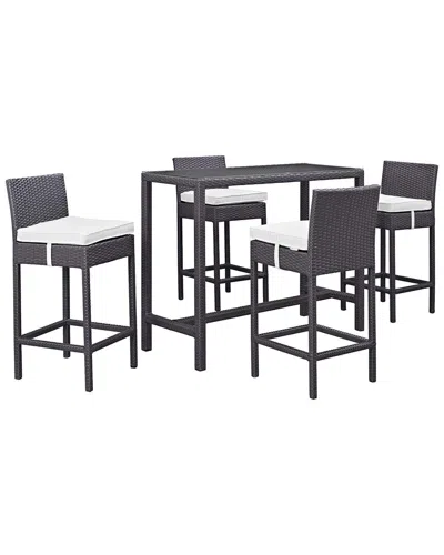 Modway Convene 5-piece Outdoor Patio Pub Set
