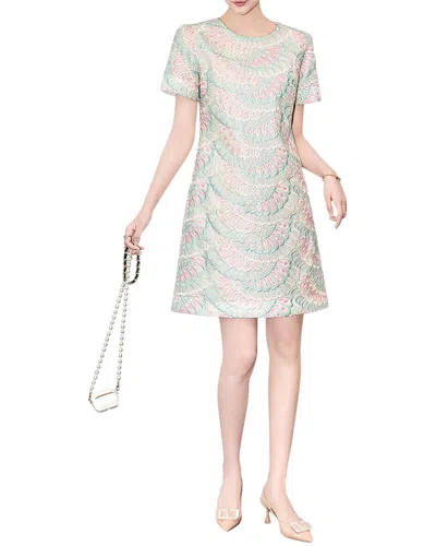 Monique Lagarde Mini Dress In Gray