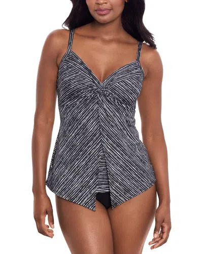 Miraclesuit Love Knot Tankini In Black