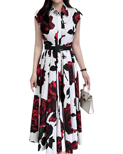 Vincent Maxi Dress In White