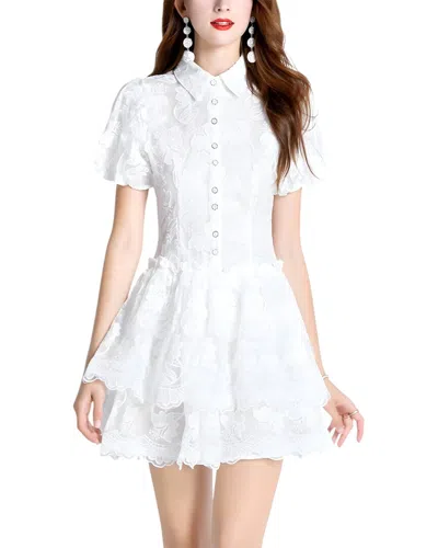 Teodora Dress In White