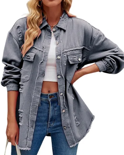 Teodora Shirt In Gray