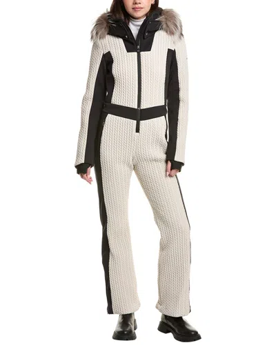 Post Card Ski Overall In Neutral