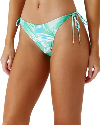 Melissa Odabash Canary Floral Bikini Bottoms In Green