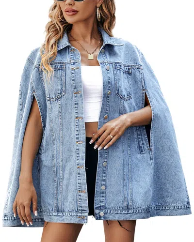 Vera Dolini Jacket In Blue