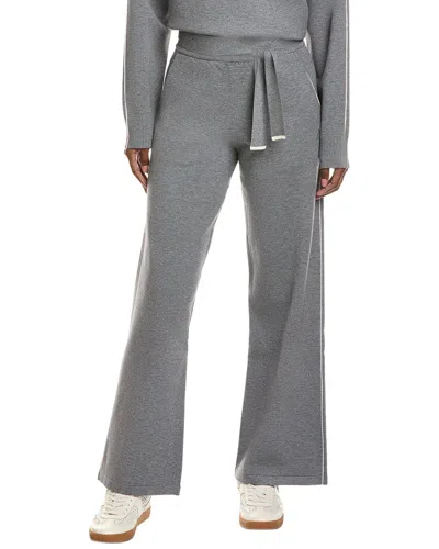 Alala Framed Knit Pant In Gray