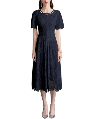 Kaimilan Midi Dress In Black