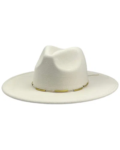 Marcus Adler Felt Panama Hat In White