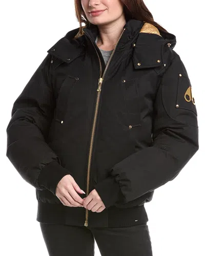 Moose Knuckles Down Jacket In Black