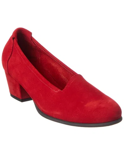 Arche Malana Suede Pump In Red