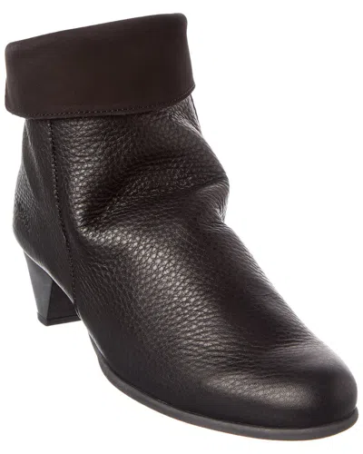 Arche Maraya Leather Boot In Black