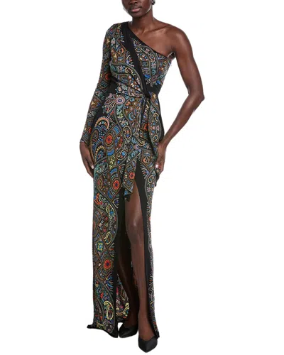 Etro Lulu Maxi Dress In Black