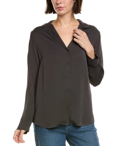Bella Dahl Button Down In Gray