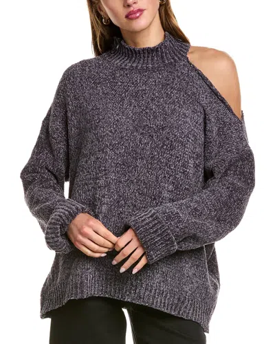 Jak Chenille Sweater In Gray