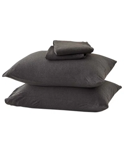 Linery & Co Heathered Mélange Cotton Jersey Knit Sheet Set