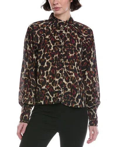 Walter Baker Deja Top In Animal Print