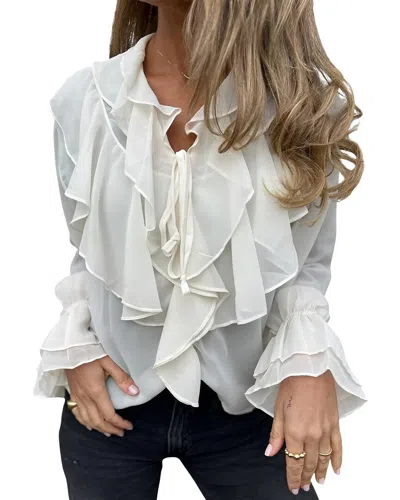 Vincent Blouse In White