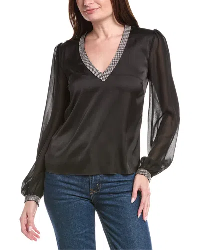Generation Love Carina Crystal Blouse In Black