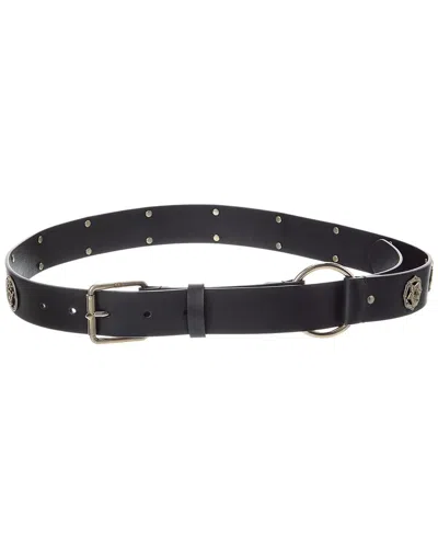 Dior Leather Belt In Black