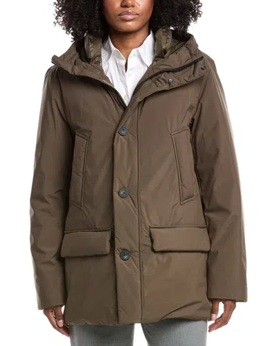 Woolrich Arctic Down Parka In Green