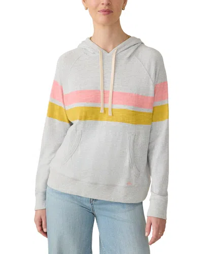 Faherty Sunwashed Slub Hoodie In Multi
