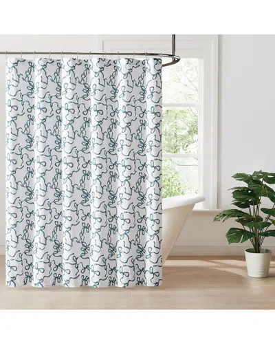 Truly Soft Printed Bow Shower Curtain In Multi