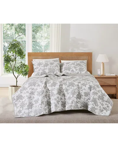 Brooklyn Loom Mila Floral Quilt Set